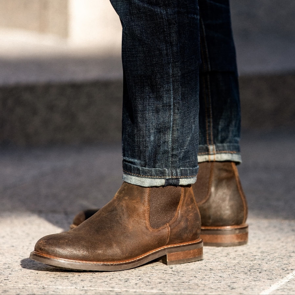 Reaction Kenneth Cole Dark Brown Leather Boots